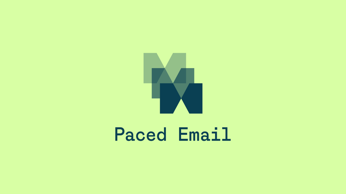 Paced Email Coupon Codes