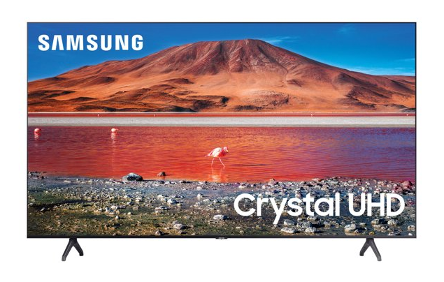 SAMSUNG 58 Class 4K Crystal UHD (2160P) LED Smart TV with HDR UN58TU7000