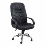 Regal Metal Swivel Chair Black for sale Gallery Image