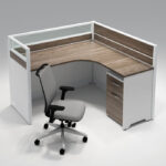 1 Person Modern Executive Office Desk for sale Gallery Image