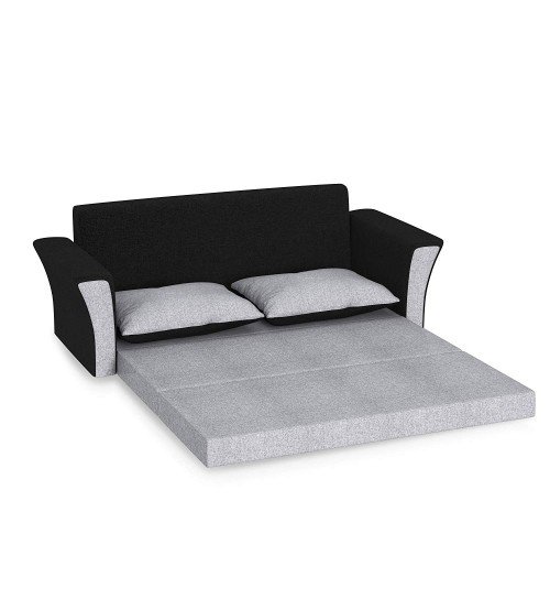 2 Seater Black & Ash Sofa Cum Bed for sale Gallery Image