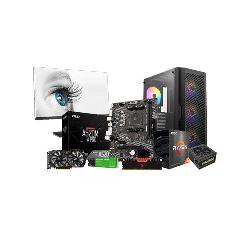 AMD RYZEN 5 MSI A520M-A PRO Desktop for sale Gallery Image