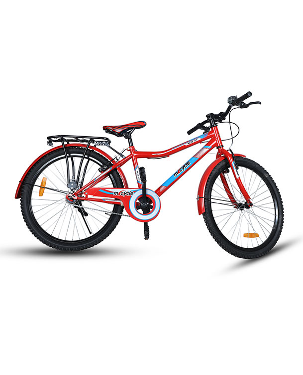 Duranta Micycle Steel Gents Red Bicycle for sale Gallery Image