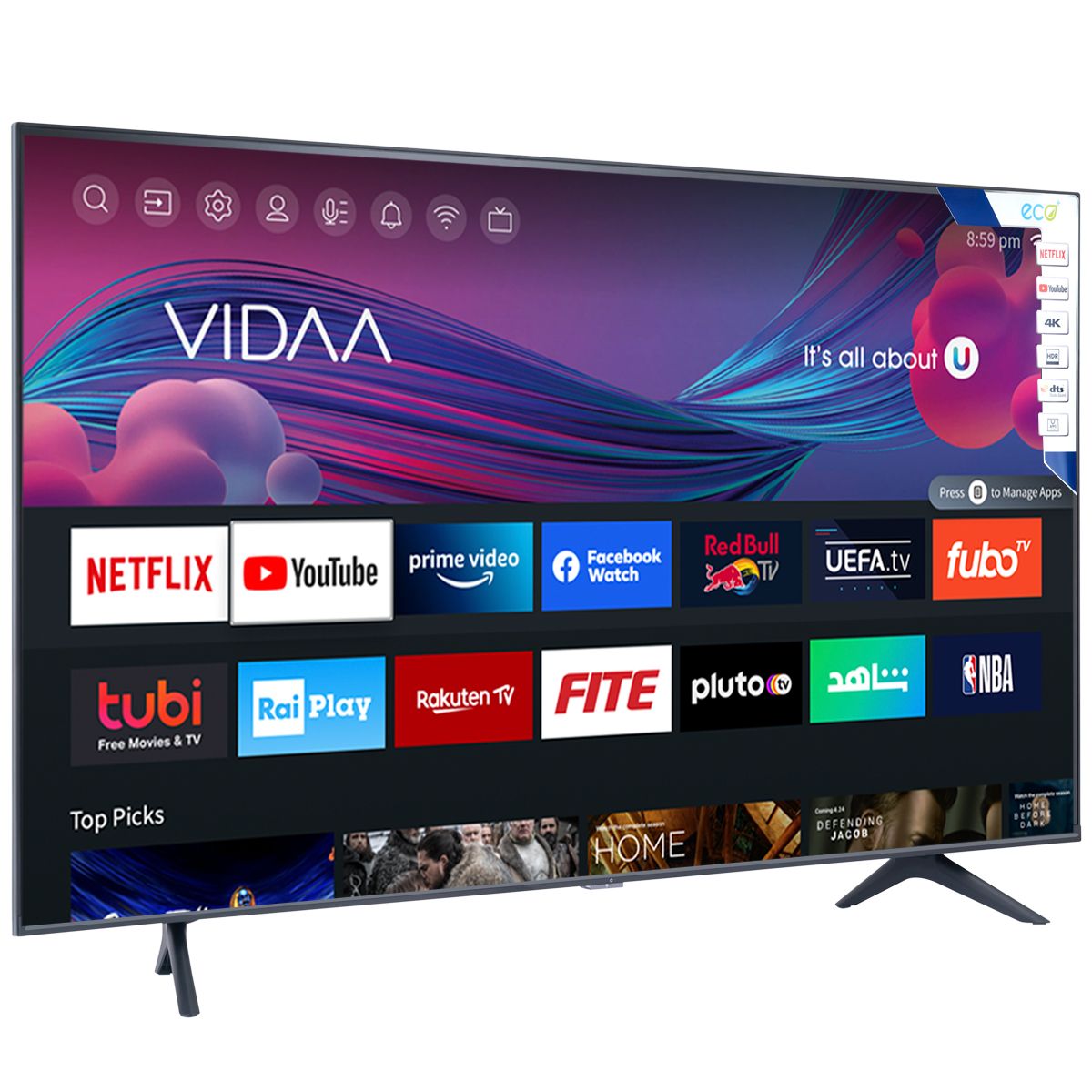 ECO+ 32 INCH HD SMART TV FOR SALE Gallery Image