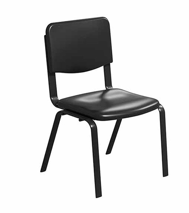 Regal Office Visitor Chair Black for sale Gallery Image