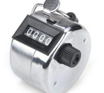 4 Digit Manual Hand Tally Mechanical Palm Click Counter