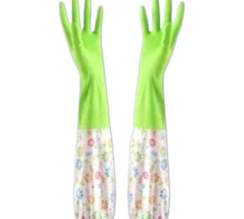 Long Silicone Kitchen Gloves Waterproof And Non-Slip Hand Protection