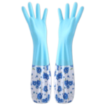 Long Silicone Kitchen Gloves Waterproof And Non-Slip Hand Protection1