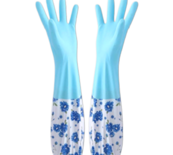 Long Silicone Kitchen Gloves Waterproof And Non-Slip Hand Protection